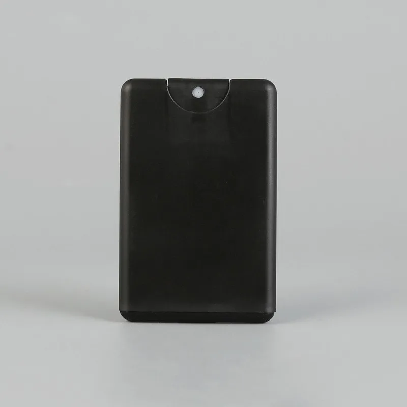 20ML Card Shape Perfumes Spray Refillable Empty Bottle Flat Type Fine Mist Atomizer Makeup Tool DH45