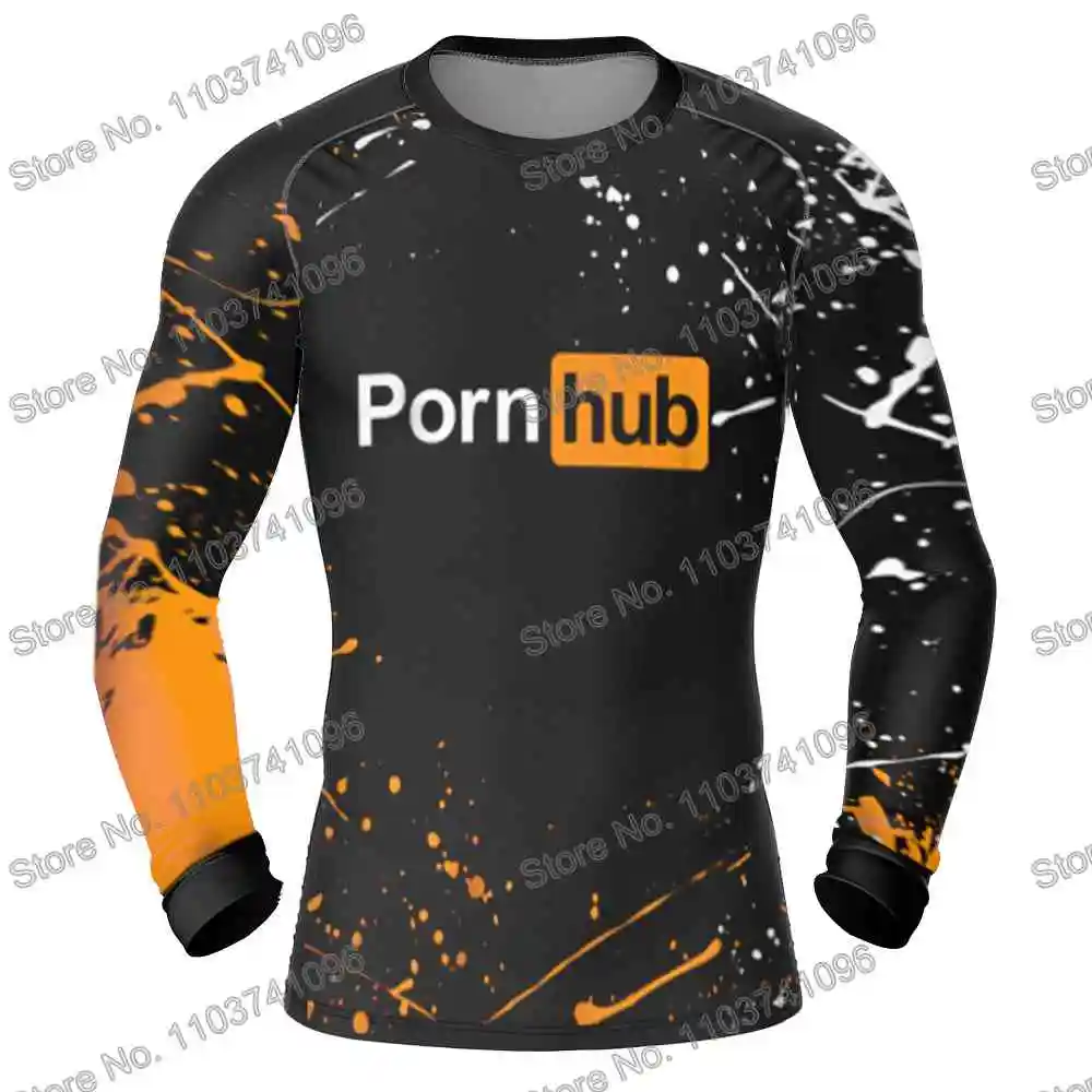 Hub Diving T-Shirt Tight Long Sleeve Rash Guard BJJ MMA Swimwear Men Surf Clothing Beach Floatsuit Women GYM Tops Sportswear