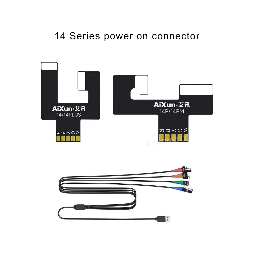 Фото Qianli iPower Pro Max для iPhone 14 13 12 6-11/11Pro/11Pro MAX ремонтный Тестовый Кабель, контроль постоянного тока, тест блока питания, линия загрузки №2