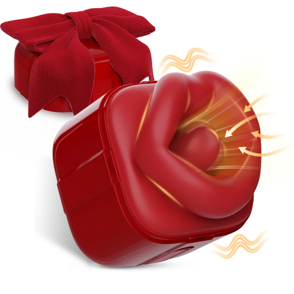 Powerful Swing Sucking Vibrator Gift Tongue Licking Clitoris Sucker Female Oral Nipple Stimulator Sex Toys for Adults Goods