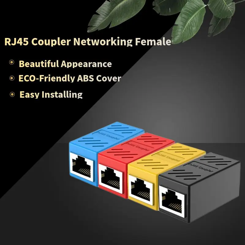 Set 4 Adattatori RJ45 Cat7 Femmina-Femmina - Prolunga Cavo Ethernet Fino A 10 Gigabit - Foto 9