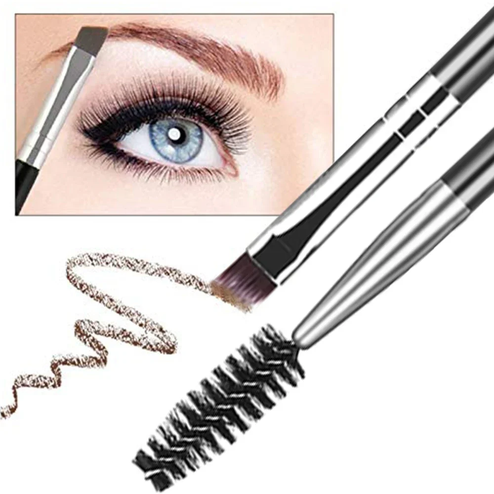 Separator Tool Professional Comb 3/5PCS Eyebrow Brush Set Eyelash Lash Eye Makeup Tools With Eyebrow Trimmer Scissor For Woman