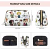 Large Capacity Characters Mafalda Cosmetic Bags Portable Leather Makeup Pouch Women Washbag Funny Lovely Toiletry Kit 3