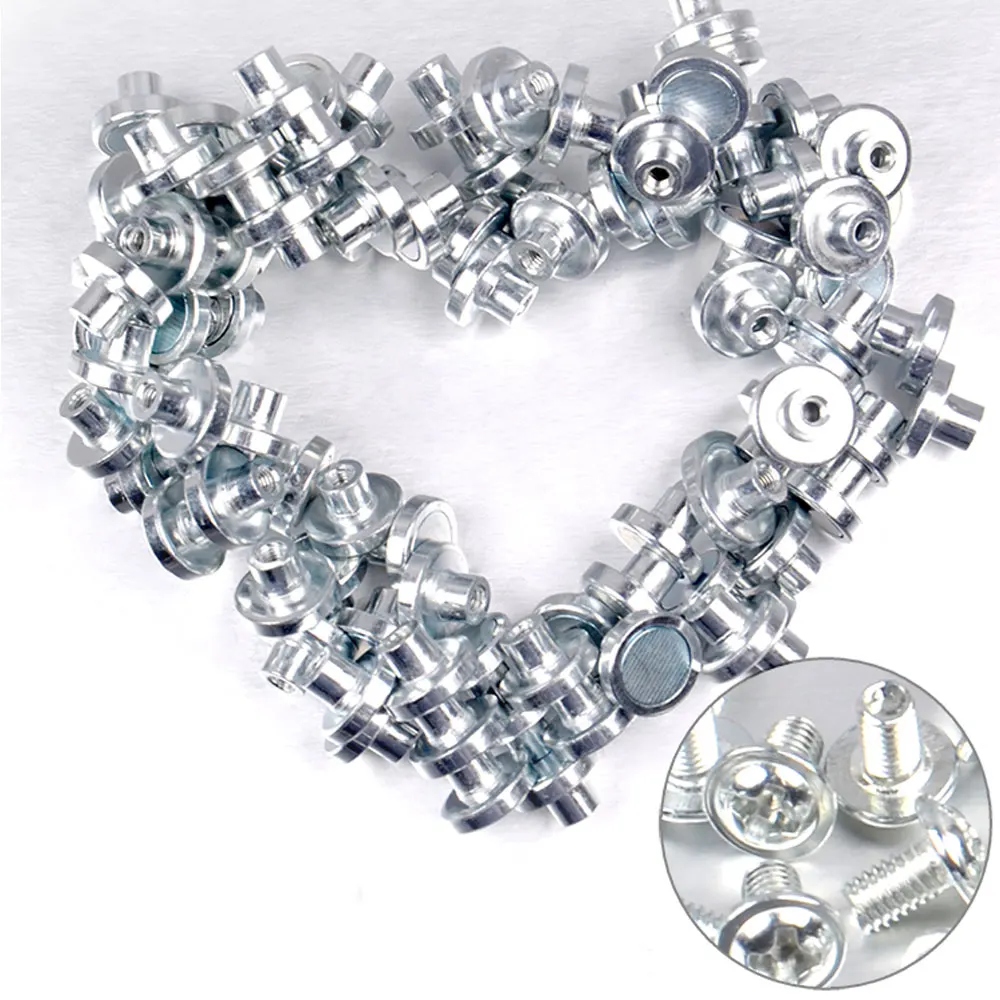 

100 Pcs 1308 Led Magnet Screws M3 Internal Led Module Magnet Screws For Indoor Led Display Modules Inside Thread With M3 Screws