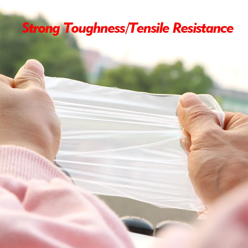 0.1mm Thick Reclosable Zip Lock Plastic Bags Transparent Vacuum Storage Bag for Home Supermarket Food Seal Organizer Ziplock Bag 2
