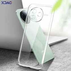 Slim Clear Shockproof Phone Case - Flexible and Durable TPU Cover, Soft Transparent Shield - Poco F7 (Clear)