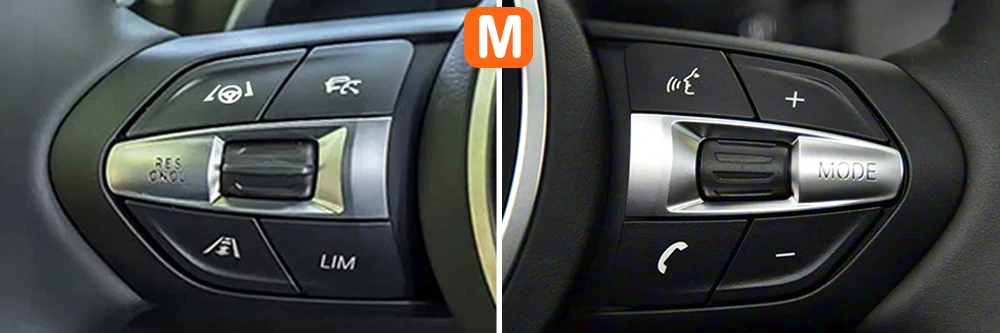 Lenkrad-Bedienknopf für BMW M Sport Motor Modelle der M-Serie F10 F11 F30 F34 F01 F02 F07 F06 F12 F25 F26 F15 F16 – Detail 13