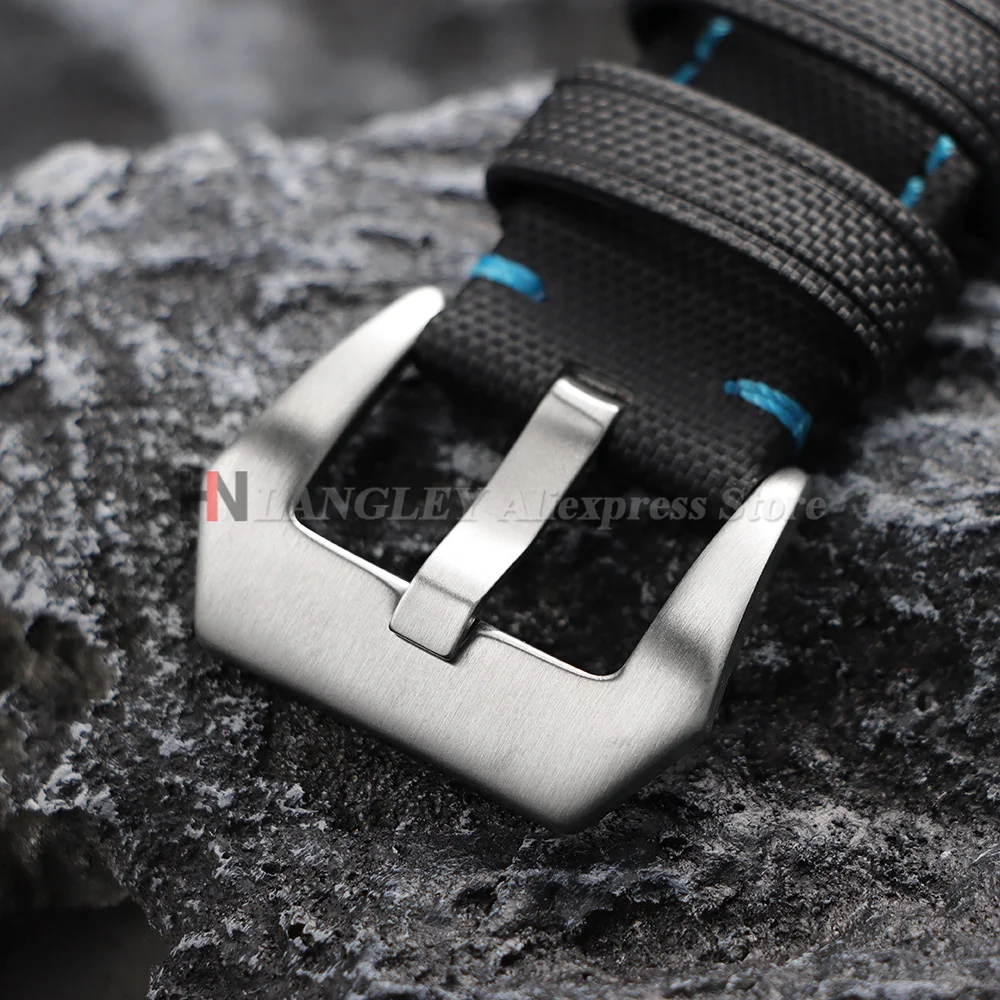 Premium Waterproof Sailcloth Watch Band - Soft Nylon Quick Release Strap