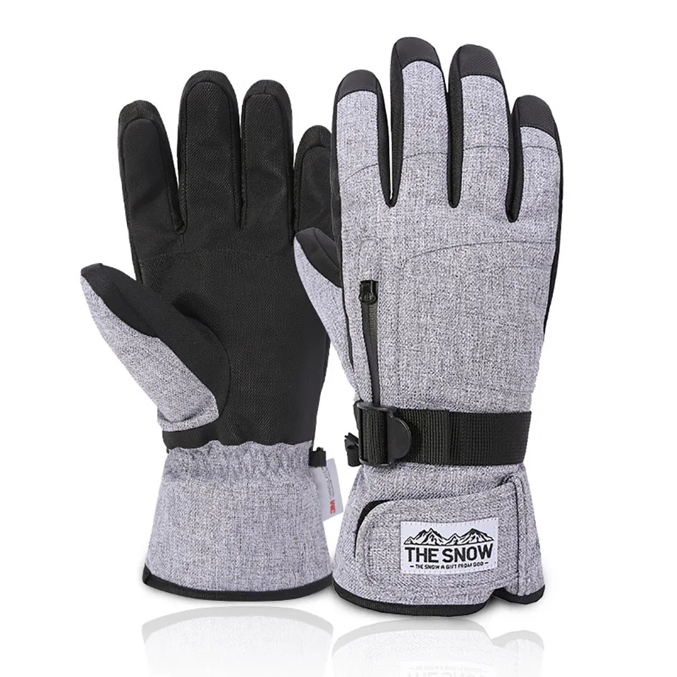 

Winter Ski Gloves Warmth Waterproof Windproof Touch Screen Non-slip Cycling Running Snowboard Snow Skiing Fishing Gloves Unisex