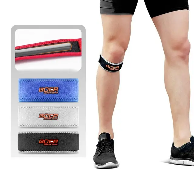 Patellar Compression Band For Running Cycling Badminton Basketball Men's And Women's Knee Pads Breathable Knee Tendon Protector 5