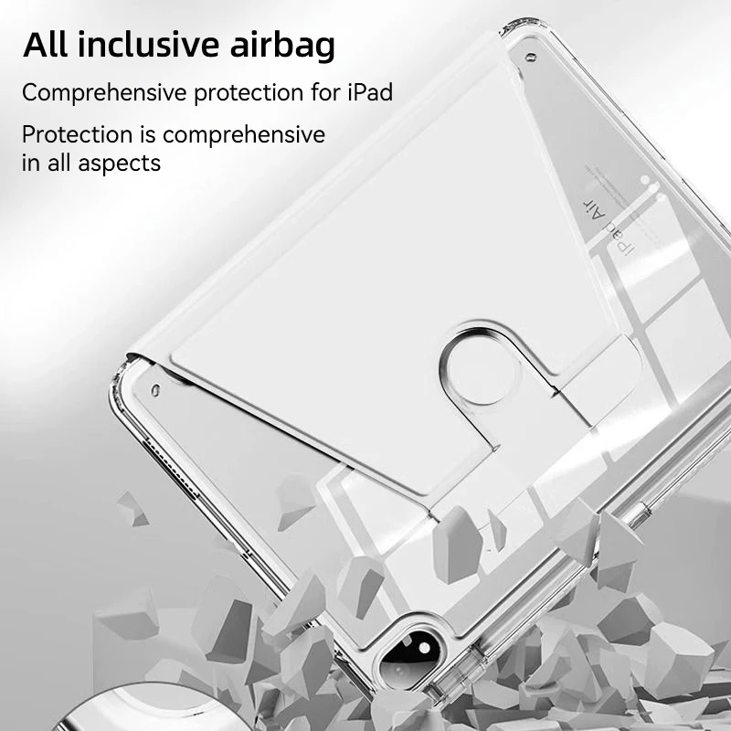 Magnetic Charging Auto Wake-Up Tablet Case Cover