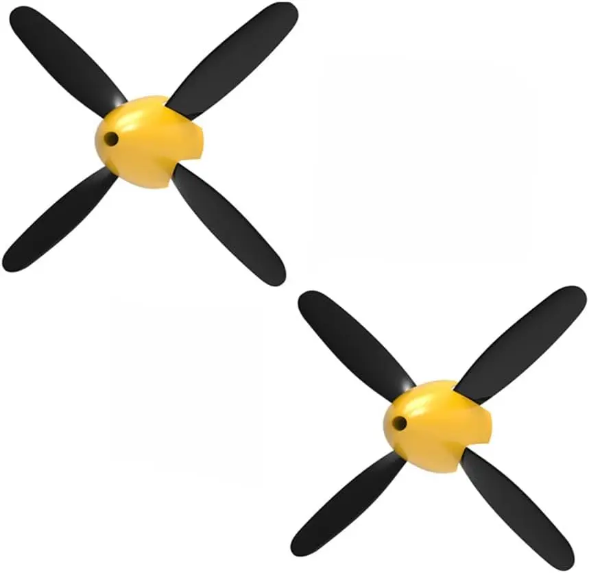 Volantex RC 768-2 P51D Mustang 500 - Avion RC sans balais, 4 pales, 2 jeux