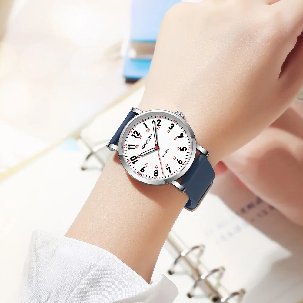 Fashion Ultra-thin Women's Watches, Soft silicone strap Designer Quartz Watch For Woman,Simple Elegant Analog Lady Wristwatches 6