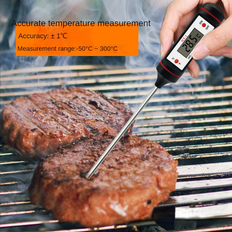 Folding Instant Read Meat Thermometer Food Thermometer for Cooking Outside  Grill Kitchen and BBQ - AliExpress