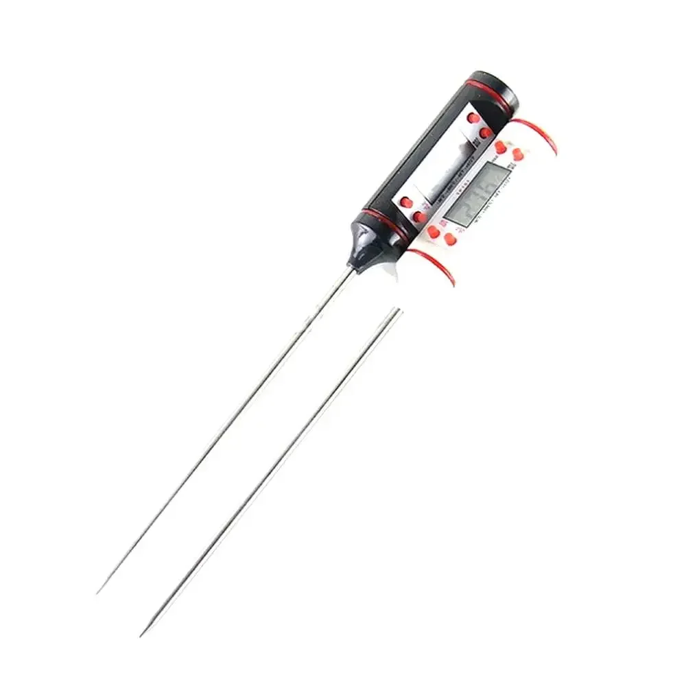 Kitchen Digital BBQ Food Thermometer Meat Cake Candy Fry Grill Dinning Household Cooking Thermometer Gauge Oven Thermometer Tool