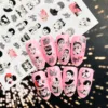 TSC-365 3d Nail Slider 3d Nail Art Stickers Decal Template Diy Nail Tool Decorations 2022 1