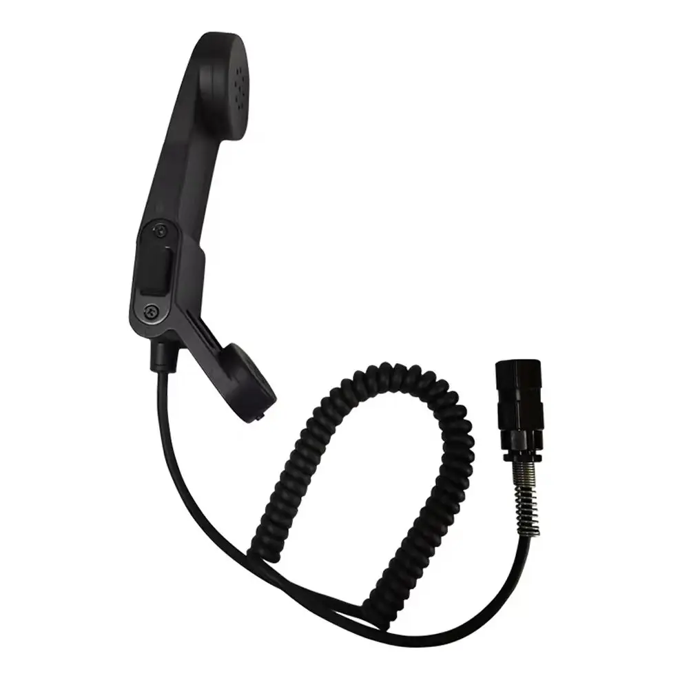 

H250 Shoulder Speaker Microphone PTT 6Pin for Tactical AN / PRC 152 148 Virtual Model Harris Dummy Case Mic Accessory