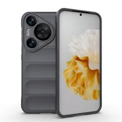 Luxury Shockproof TPU Protective Phone Back Cover - Skin-Friendly Design for Huawei Pura70ProPlus (DarkGray)