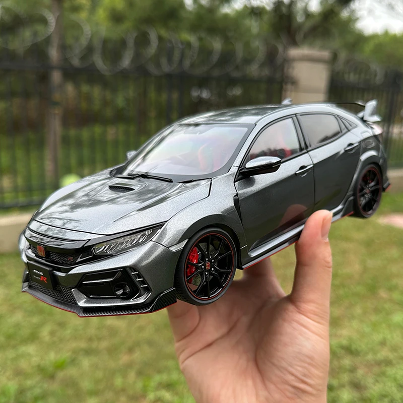 AUTOart 1:18 FOR HONDA CIVIC TYPE R FK8 2021 Car Model Alloy