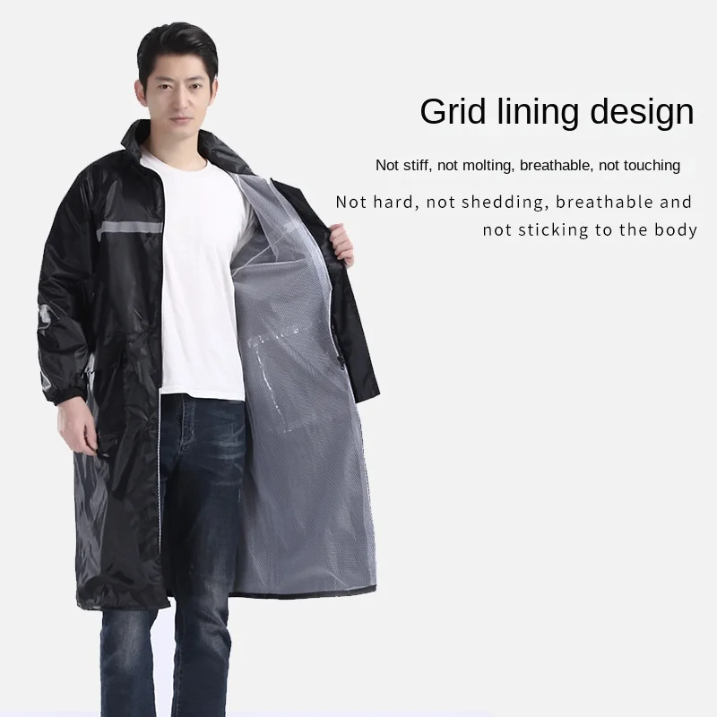 

Waterproof Motorcycle Raincoat Men's Golf Tourist Raincoat Poncho Rainwear Hooded Cloak Rain Clothes Erkek Mont Camping Supplies