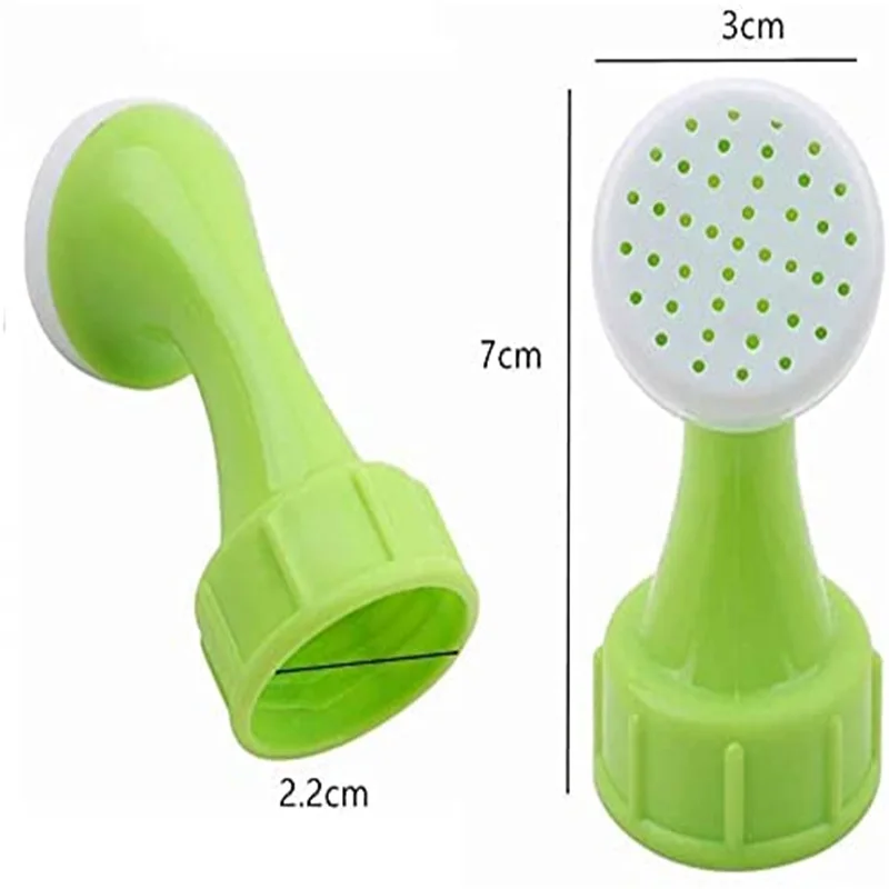 2Pcs/Bag Bottle Cap Sprinkler PVC Plastic Garden Spray Waterer Sprinkler Plant Watering Nozzle Tool Little Nozzle Head bottle cap sprinkler