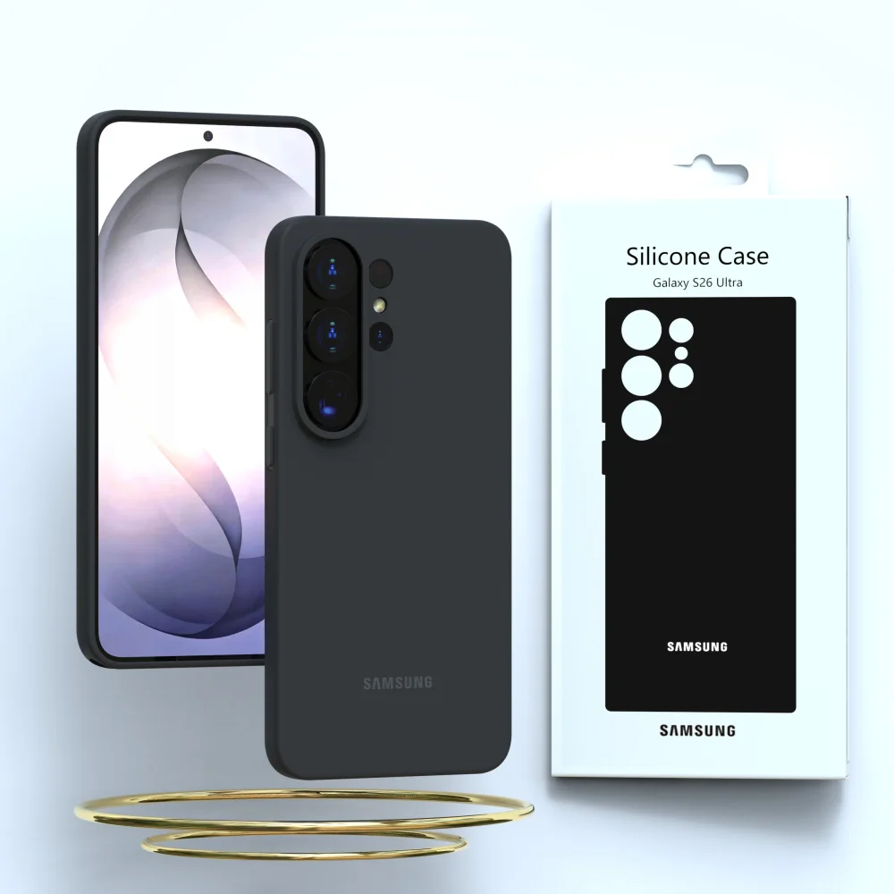 High-Quality Soft Silicone Shockproof Phone Case with Protective Shell & Box