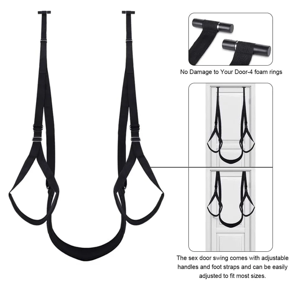 Door Sex Swings for Adult Couples Sex Position Furniture Adjustable Straps Bondage Restraint BDSM Toy Sexyshop Erotic Toys
