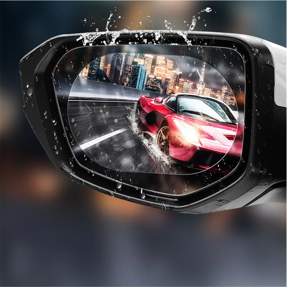 1 Pair Car Rainproof Rearview Mirror Protective Film for Mazda 2 3 5 6 CX-3 CX-4 CX-5 CX5 CX-7 CX-9 Atenza Axela