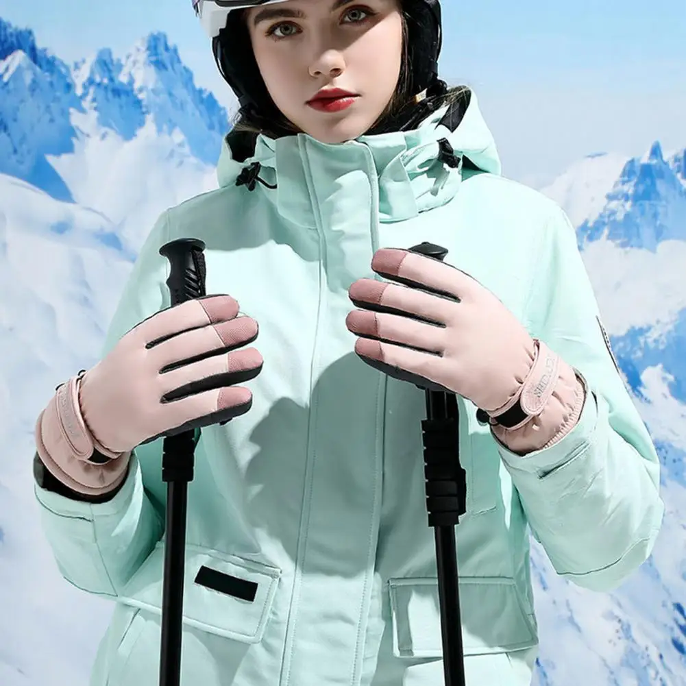 

Зимние перчатки для сенсорного экрана ветрозащитные влагостойкие перчатки Зимние перчатки для занятий спортом на открытом воздухе ветрозащитные для работы с сенсорным экраном для бега