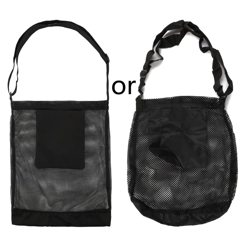 Outdoor Mushroom Picking Bag Basket Breathable Mushroom Hunting Net Bag Foldable Fruit Collection Easy to Carry