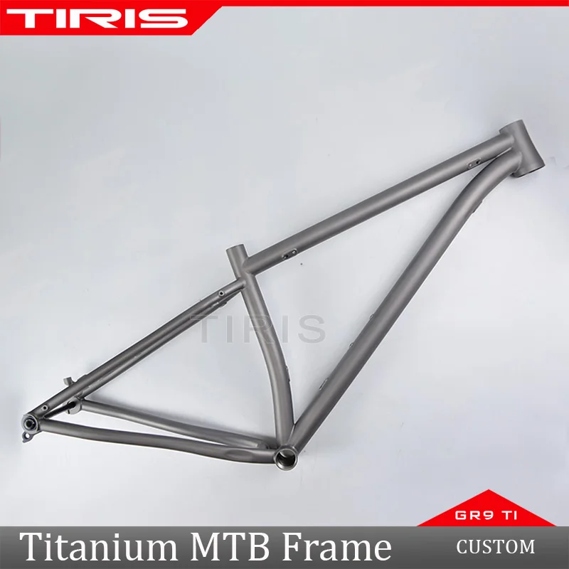 TIRISMT6TitaniumMountainBikeFrameMTB29erUDHBicycleFramework