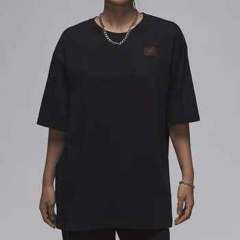Nike genuine JORDAN women's loose round neck casual sports short sleeved T-shirt HM4373-010 1