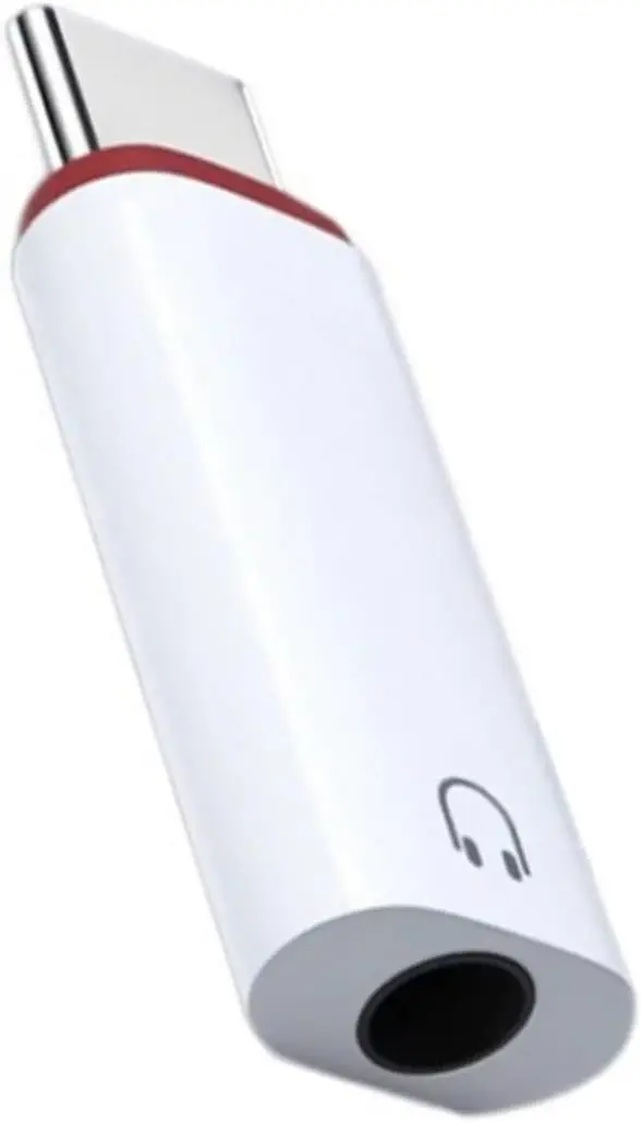 USB C - 3.5mm 이어폰 어댑터 3.5 잭 USB C 오디오 컨버터 (아이폰 15, 삼성 타입 C - 3.5mm 헤드폰 커넥터용)