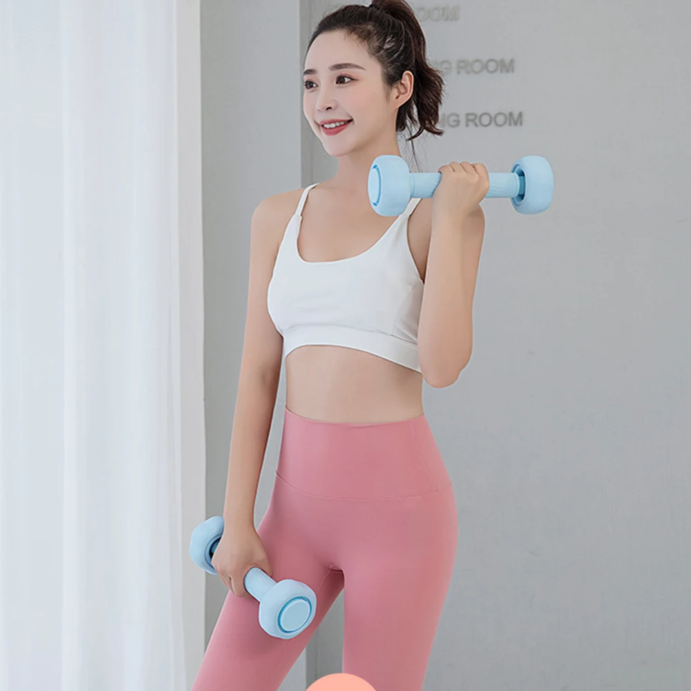 Home Fitness Equipment Lady Telescopic Dumbbell Gym Home Body Fitness Dumbbell Muscle Exercise