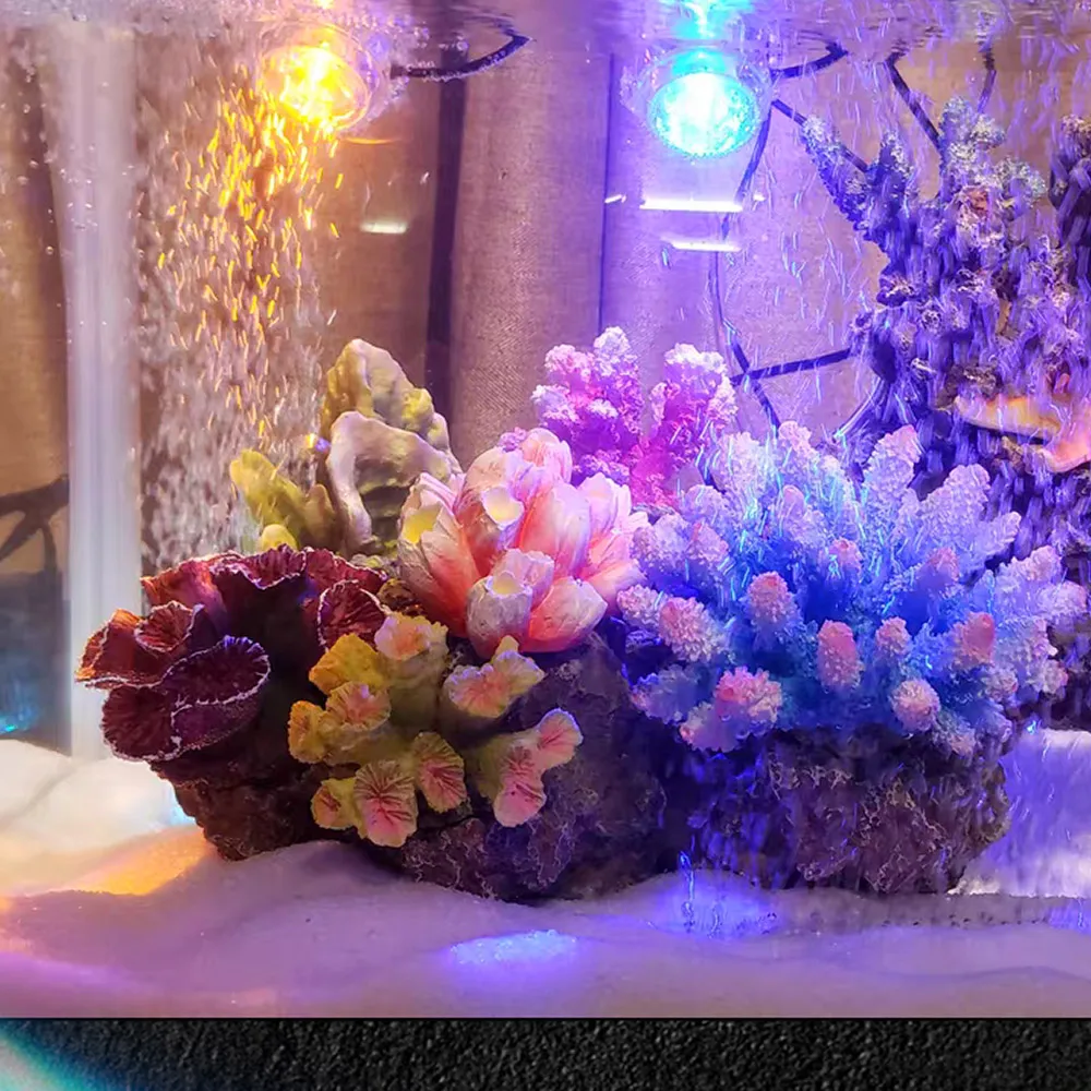 Aquarium Spotlight USB Colorful Gradient Diving Light LED Small Lamp Romantic Fish Tank