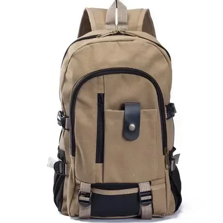 Travel Backpack Men Tactical Militari Mountaineering Bag Canvas Large Capacity Backpacks Outdoor Camping Computer