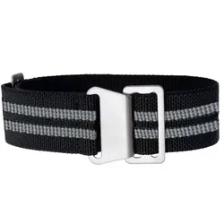 Parachute Elastic Nylon Watch Strap - Versatile Sports Bracelet in Multiple Widths - 22mm (25)
