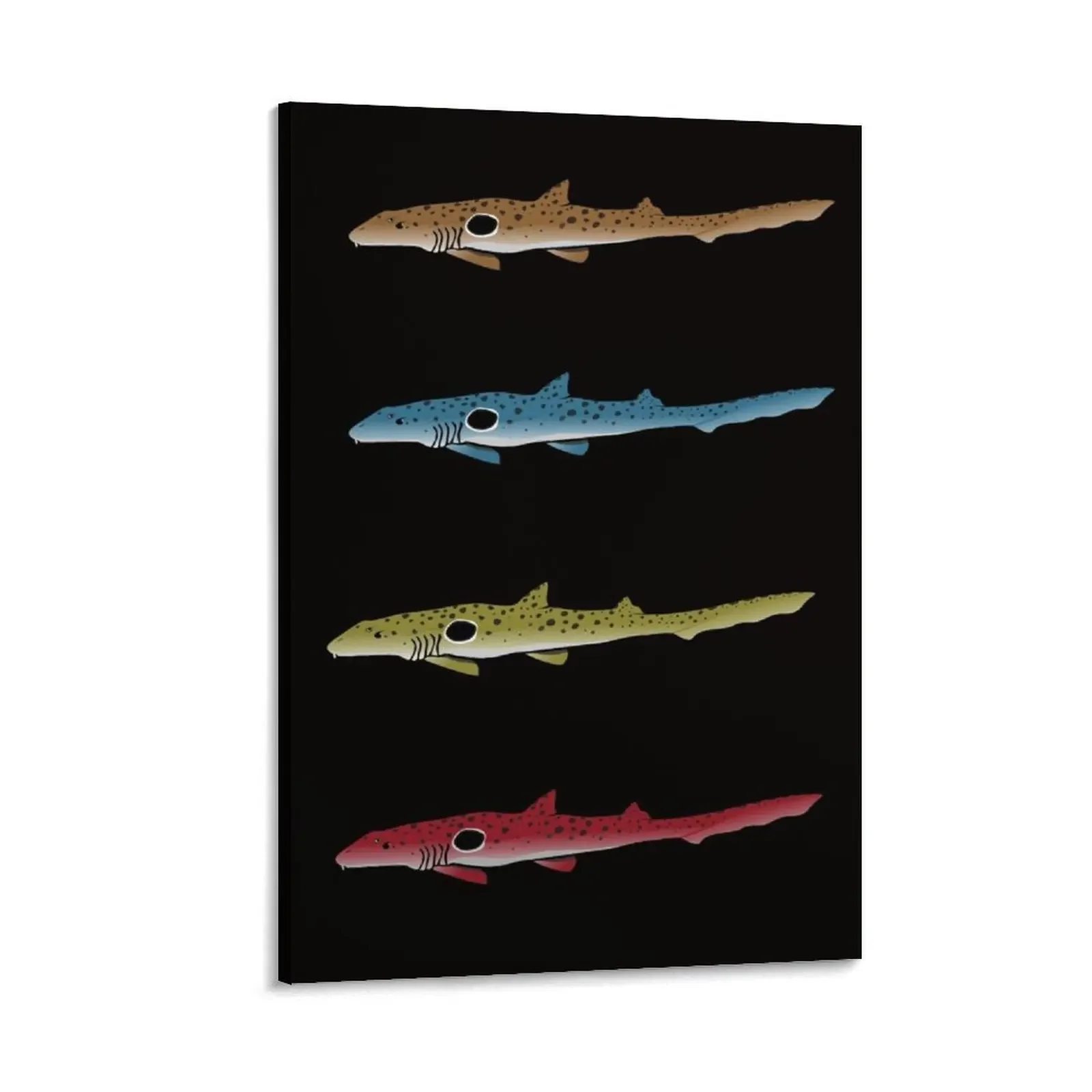 

Epaulette Shark Gifts, Multicolored Shack Pack Canvas Painting posters for room room decors aesthetic home and decoration