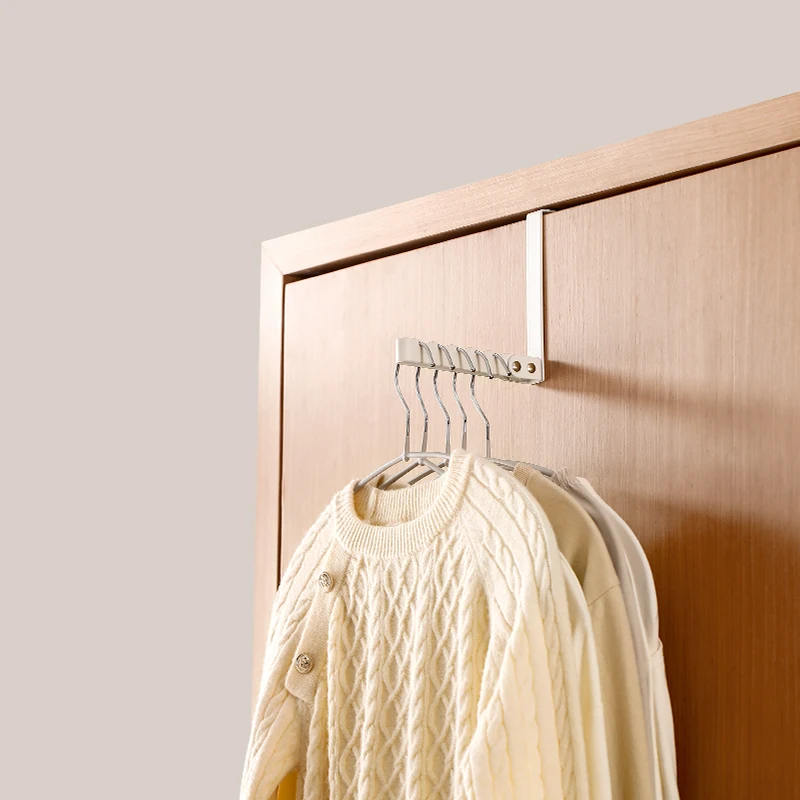 Foldable Storage Rack Behind the Door Foldable Metal Hook On The Door for Clothes Hangers Clothes Storage Hook Hanger Storager storage hook door hook