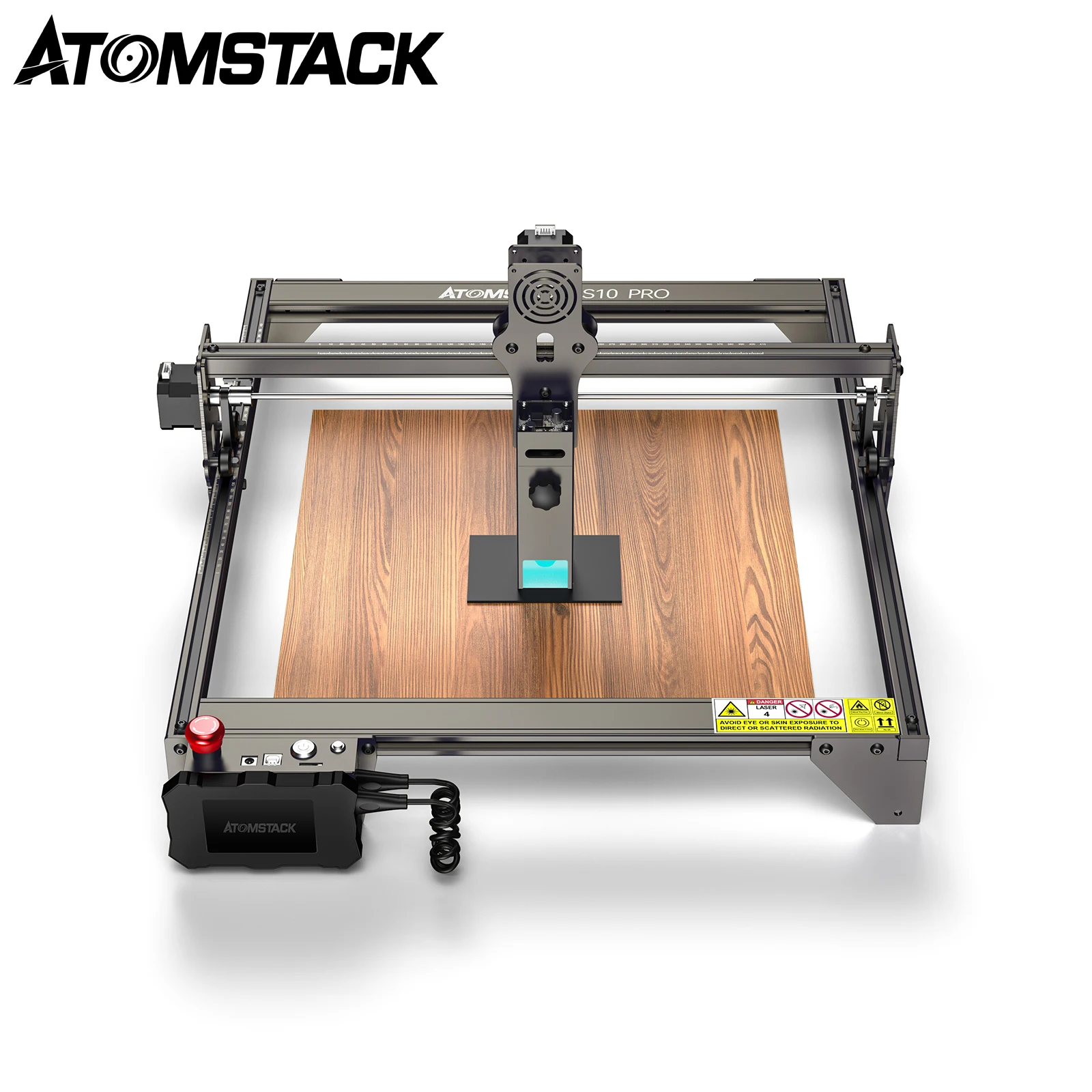 ATOMSTACK S10 X7 A10 PRO 50W CNC Laser Engraving Machine 410x420mm Working Area Metal Wood Acrylic Stainless Cutter Engraver