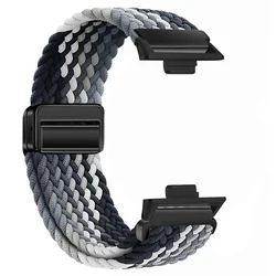Magnetic Braided Nylon Loop Band - Adjustable Sport Replacement Strap Bracelet - redmi 4 5 (GradientB)