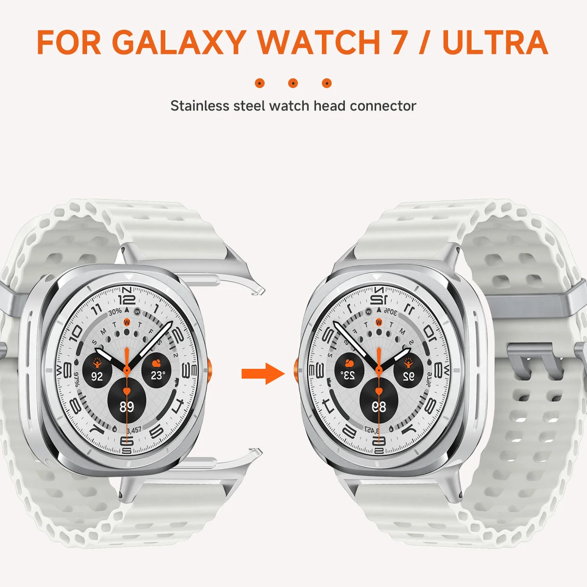 Stainless Steel Watchband Connector