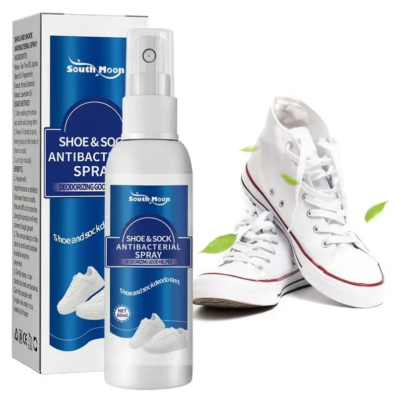 Desodorizante Natural para zapatos, espray refrescante para eliminación de olores, a prueba de sudor, cuidado de los pies, Perfume