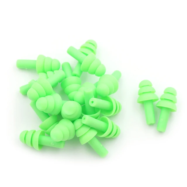 2 pièces clip nez bleu doux - caoutchouc imperméable natation bouchon nez