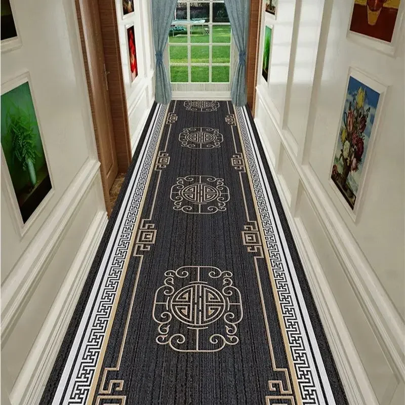 

Bohemian Hallway Carpet Entry Door Corridor Mat Home Porch Room Decor Living Room Bedroom Bedside Balcony Kitchen Non-slip Mat