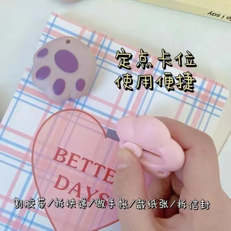 Cute Flower Art Knife Ins Wind High Value Mini Knife Carry with You Express Hand Account Paper Cutter