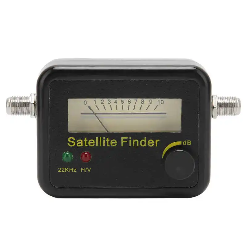 Satellite Signal Detector Professional Sensitive Compact TV Antenna Signal Strength Meter with LCD Display satellite finder 3 5 inch lcd screen v8 finder 7 4v 4000mah tv service digital measuring device for signal strength and quality