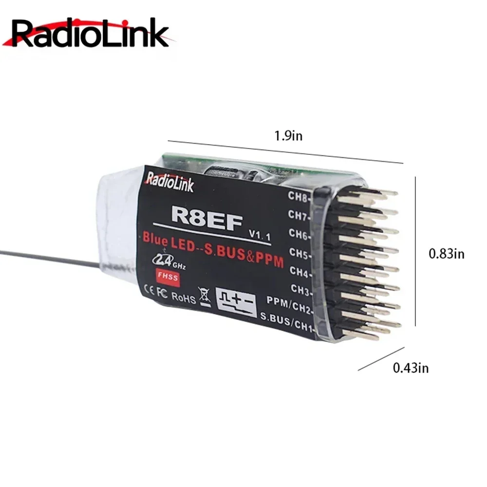 RC imtuvas Violet R12DSE 20,79 € - RC elektroninės dalys