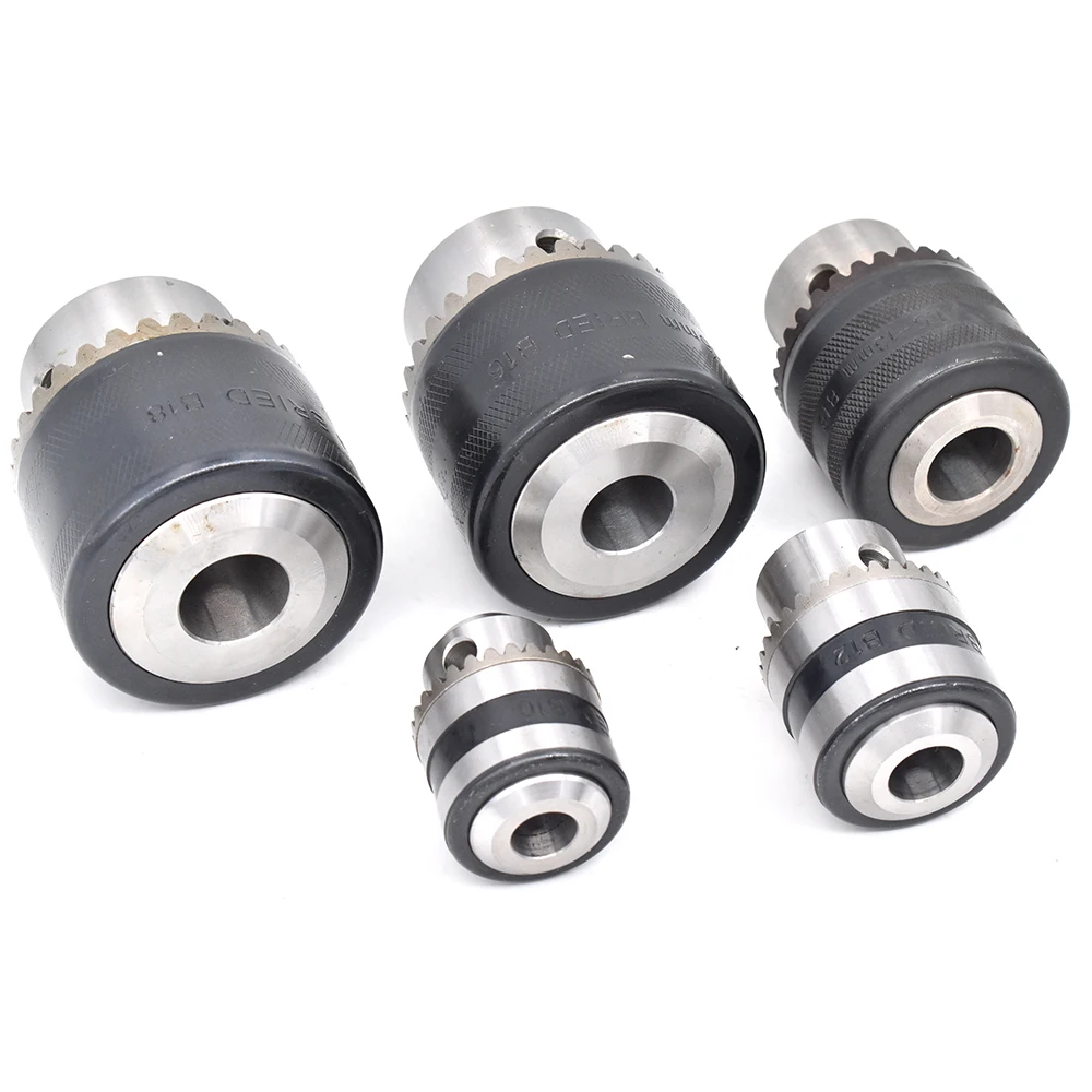 

1pcs Drilling Chuck B10 B12 B16 B18 0.5-13 3-16MM Keys Collet Chuck For Bench Milling CNC