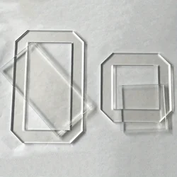 Acrylic Quilting Template Set for Patchwork and Sewing Crafts (Transparent)
